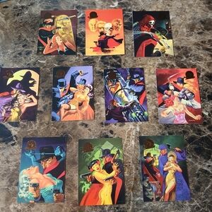 THE SHADOW LEGEND TRADING CARD SET L1 - L10 1994 TOPPS NMThe product is a set